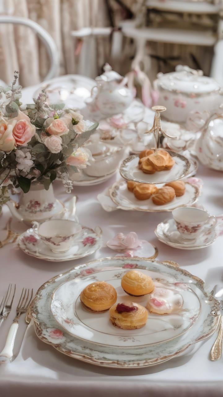 A_Table_With_Plates_And_Cups_And_Food & Drinks_9-16_109