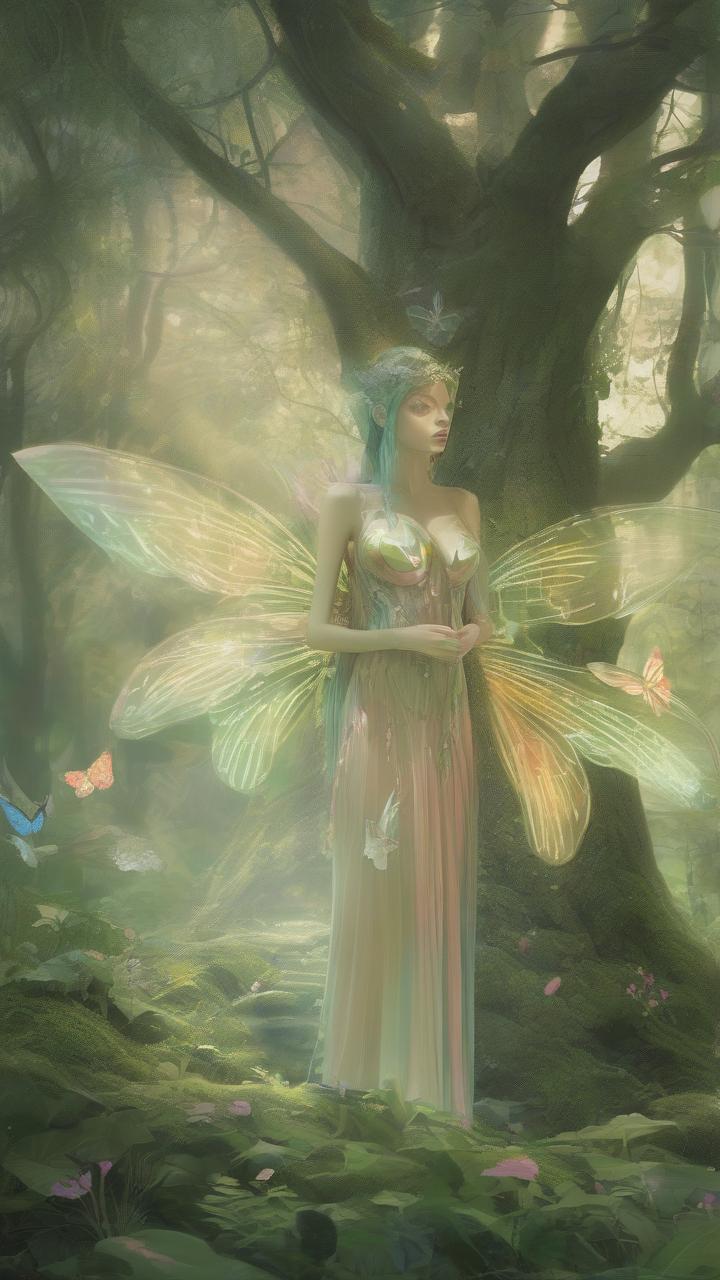 A_Fairy_With_A_Butterfly_Wings_In_Art & Illustration_9-16_60