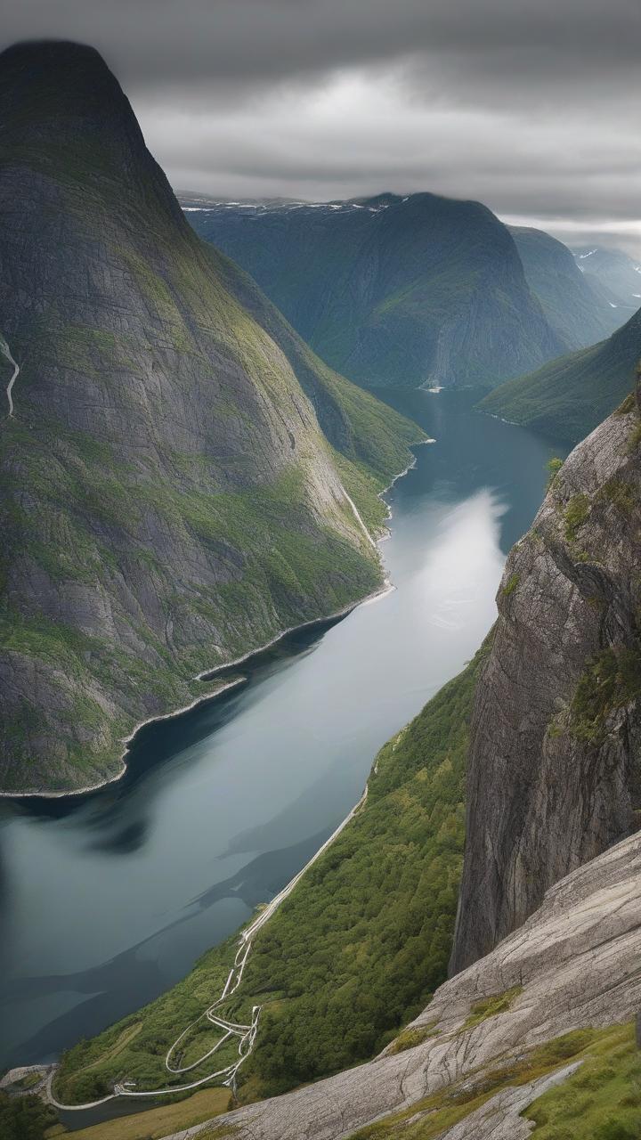 A_View_Of_A_Mountain_Lake_And_Landscapes_9-16_151