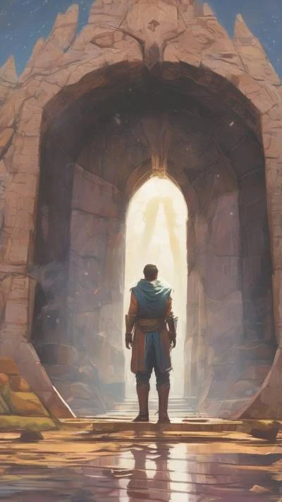 A_Man_Standing_In_Front_Of_A_Fantasy_9-16_28