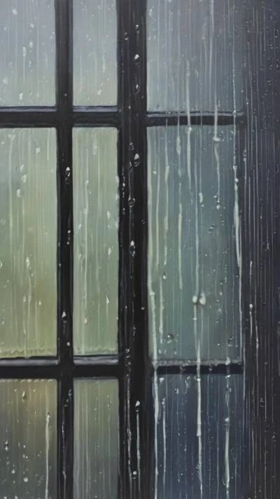 A_Painting_Of_A_Window_With_Rain_Art & Illustration_9-16_140