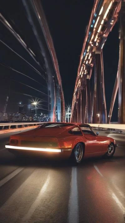 A_Red_Car_Driving_On_A_Highway_Cars & Vehicles_9-16_63