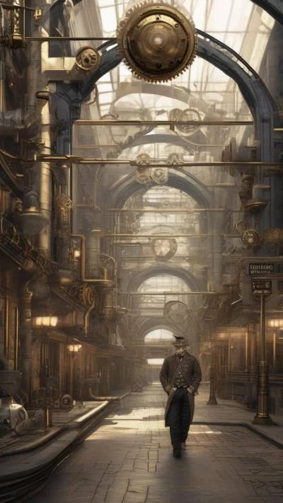 A_Man_Walking_Down_A_Street_In_Cities & Architecture_9-16_103