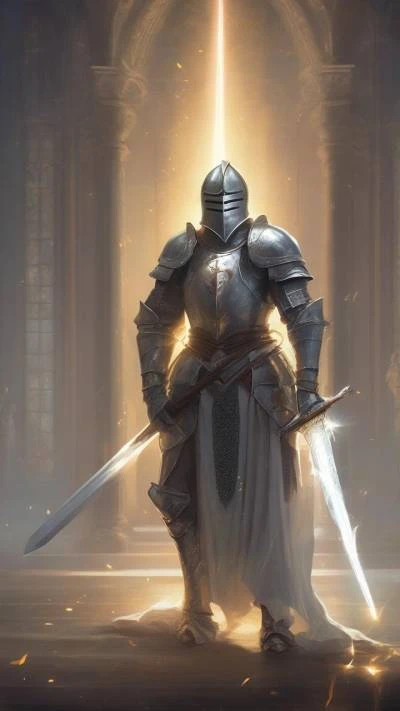 A_Knight_In_Armor_With_A_Sword_Fantasy_9-16_99