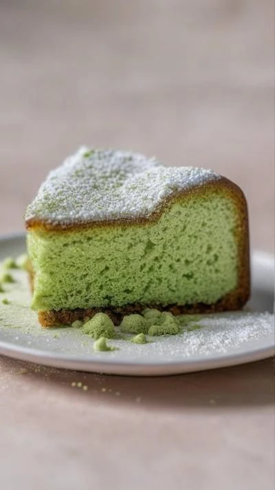 A_Slice_Of_Green_Cake_On_A_Food & Drinks_9-16_73