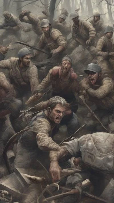 A_Painting_Of_A_Group_Of_Soldiers_Movies & TV Shows_9-16_73