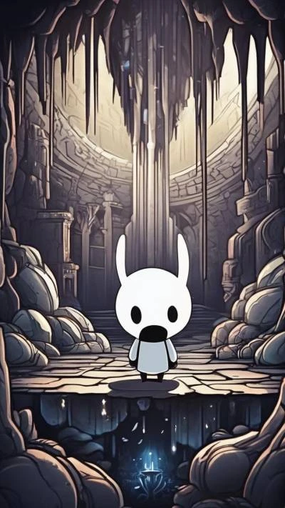 A_Cartoon_Character_In_A_Cave_With_Gaming_9-16_06
