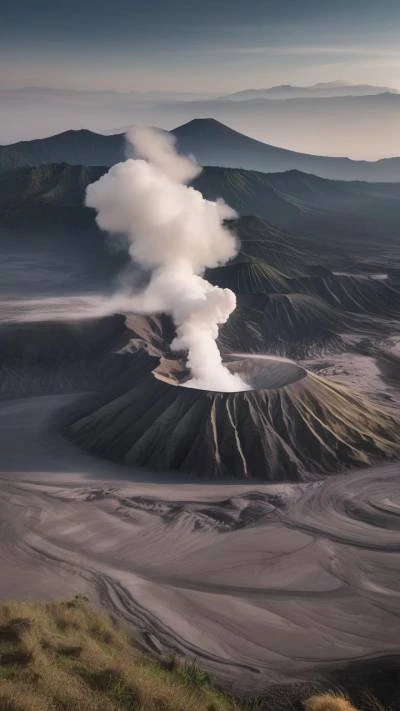 A_Large_Crater_With_A_Large_Plume_Landscapes_9-16_161