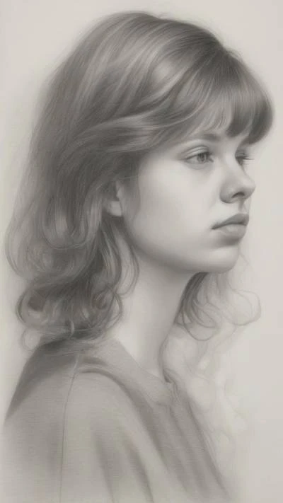 A_Drawing_Of_A_Girl_With_Long_Art & Illustration_9-16_35