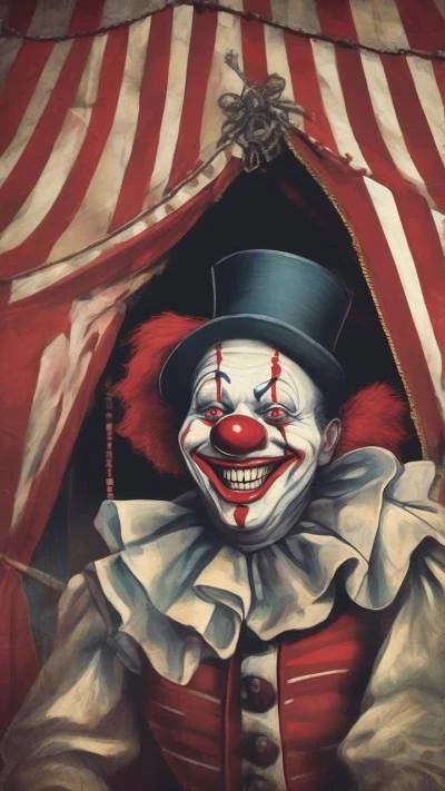 A_Painting_Of_A_Clown_With_A_Movies & TV Shows_9-16_43