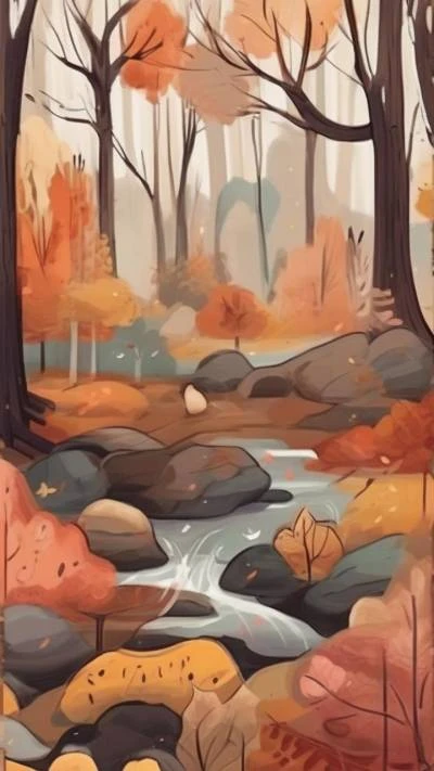 A_Painting_Of_A_Stream_In_The_Art & Illustration_9-16_31
