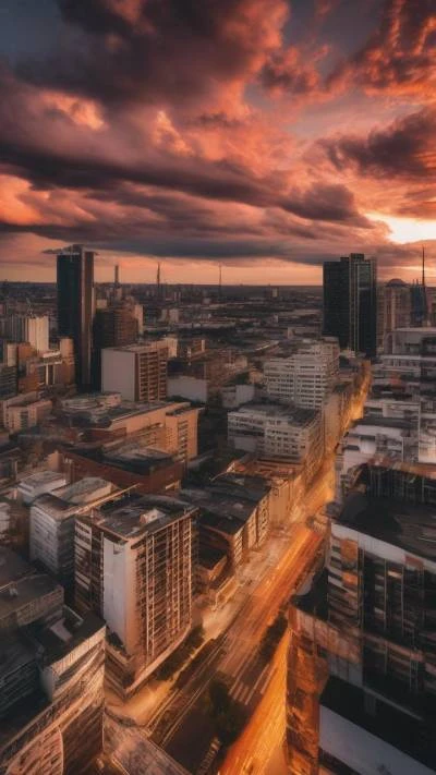 A_Cityscape_With_A_Sunset_Cities & Architecture_9-16_110
