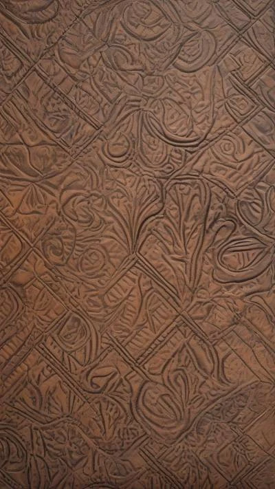 A_Brown_Leather_Background_With_A_Pattern_Patterns & Textures_9-16_23