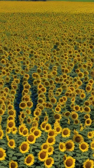 Sunflowers_In_A_Field_Nature_9-16_143