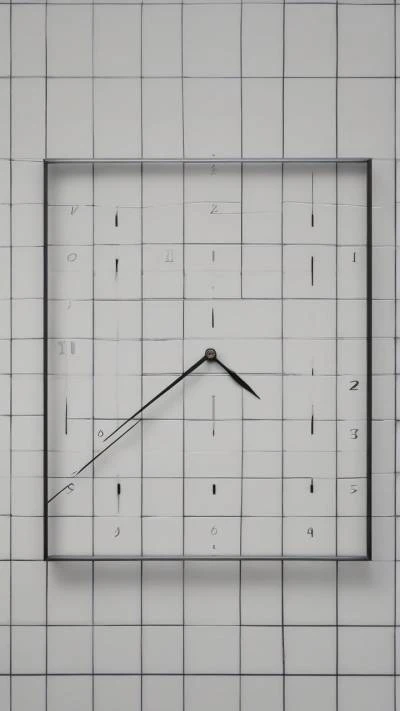 A_Clock_With_A_Square_Face_On_Minimalist_9-16_31