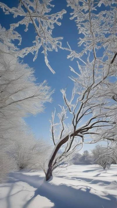 A_Tree_Covered_In_Snow_With_A_Nature_9-16_101