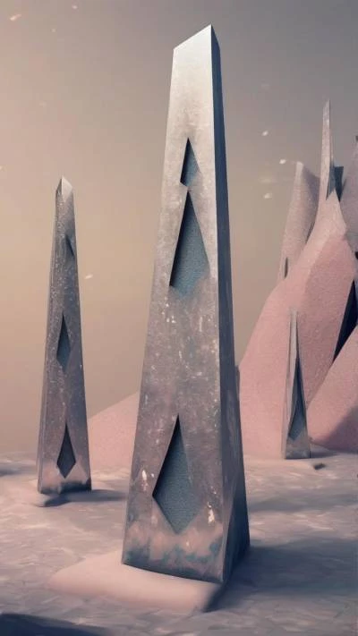 A_Group_Of_Three_Tall_Triangular_Abstract_9-16_191