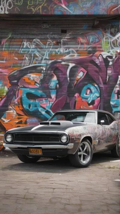 A_Car_Parked_In_Front_Of_A_Cars & Vehicles_9-16_74