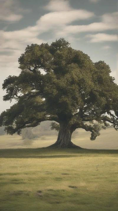 A_Large_Tree_In_A_Field_With_Nature_9-16_75