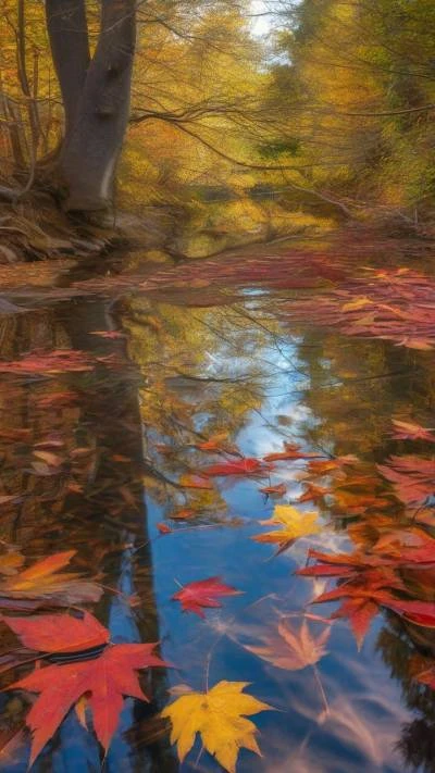 Autumn_Leaves_On_The_Water_Seasonal & Holiday_9-16_20