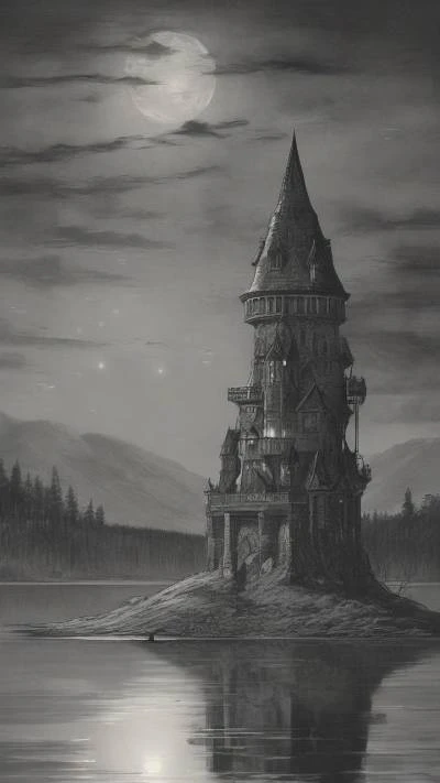 A_Castle_On_A_Small_Island_In_Fantasy_9-16_147