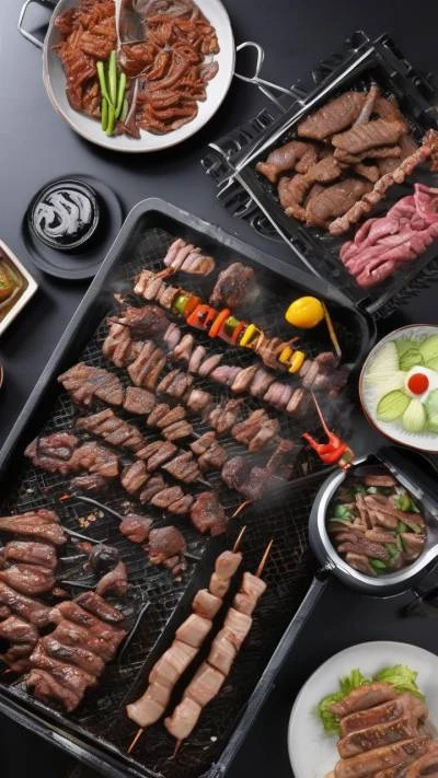 A_Table_With_Many_Different_Types_Of_Food & Drinks_9-16_68