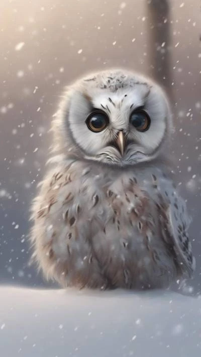 An_Owl_With_Big_Eyes_Sitting_In_Animals_9-16_74