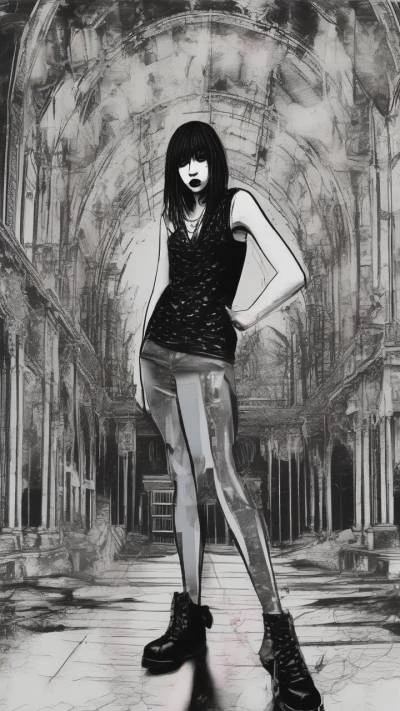 A_Woman_In_A_Black_Top_And_Music & Bands_9-16_11