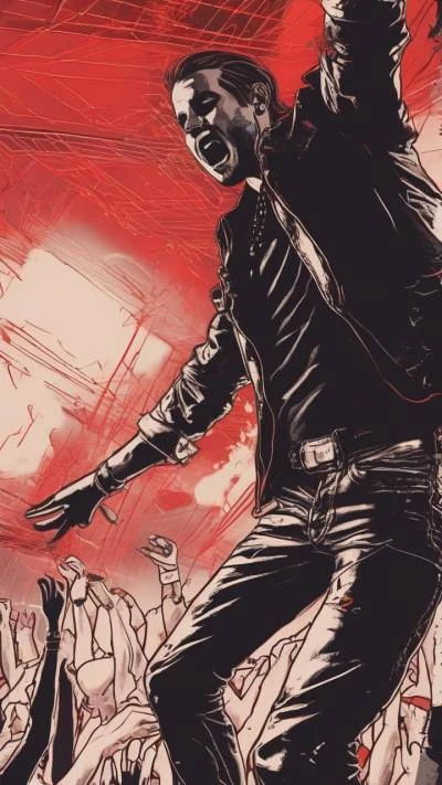 A_Man_In_A_Black_Jacket_And_Music & Bands_9-16_14