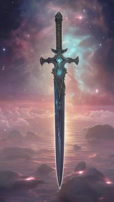 A_Sword_With_A_Glowing_Sword_On_Fantasy_9-16_05