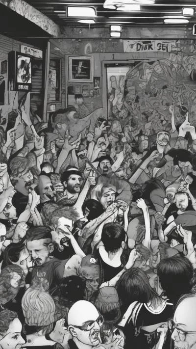 A_Crowd_Of_People_In_A_Subway_Music & Bands_9-16_23