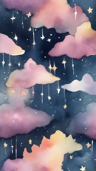 Watercolor_Clouds_And_Stars_Art & Illustration_9-16_51