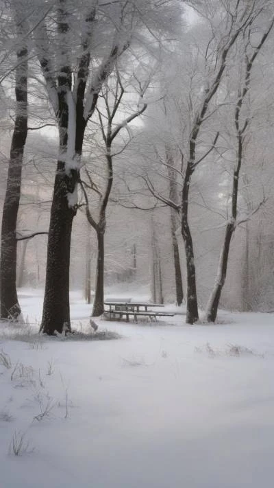 A_Bench_In_The_Snow_In_A_Minimalist_9-16_53