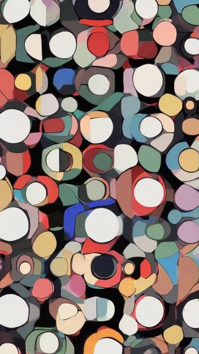 A_Large_Group_Of_Circles_In_Different_Abstract_9-16_278