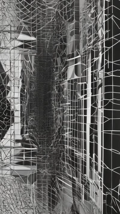 A_Black_And_White_Photo_Of_A_Abstract_9-16_95
