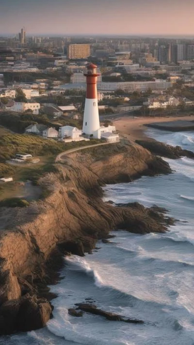 A_Lighthouse_On_The_Coast_In_Cape_Cities & Architecture_9-16_58