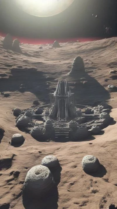 An_Artist_S_Rendering_Of_The_Space & Galaxy_9-16_02