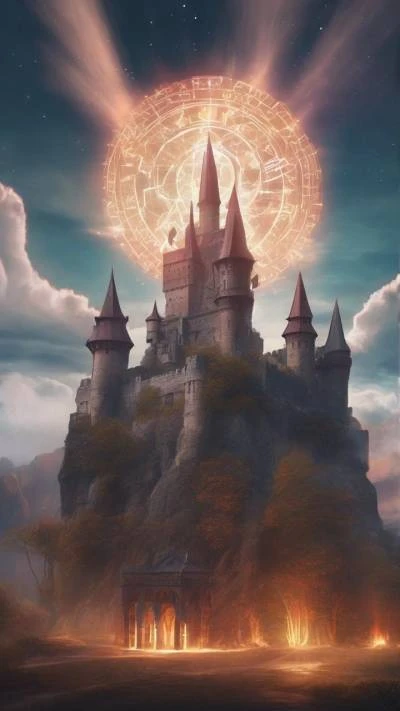 A_Castle_With_A_Glowing_Light_Coming_Fantasy_9-16_02