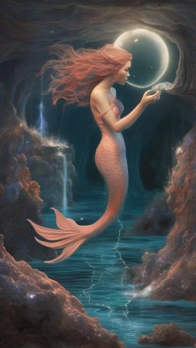 A_Mermaid_With_Long_Red_Hair_And_Fantasy_9-16_108
