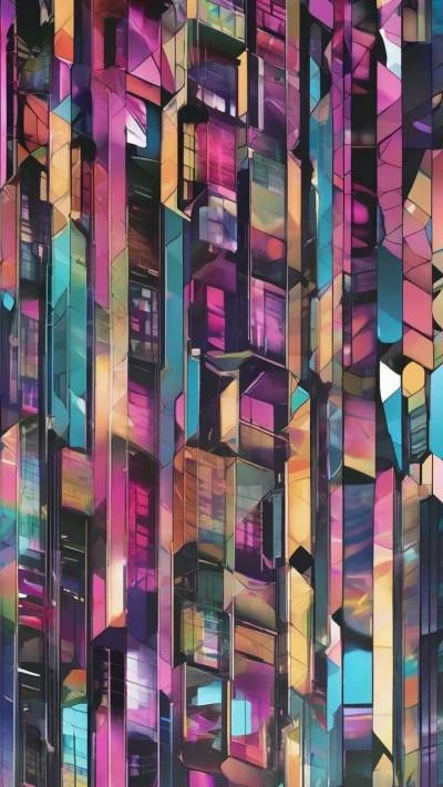 A_Colorful_Abstract_Painting_With_Many_Different_Cities & Architecture_9-16_47