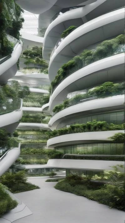 The_Building_Is_Made_Up_Of_White_Cities & Architecture_9-16_95