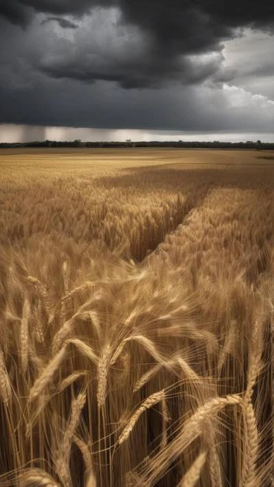 A_Field_Of_Wheat_Under_A_Stormy_Nature_9-16_56