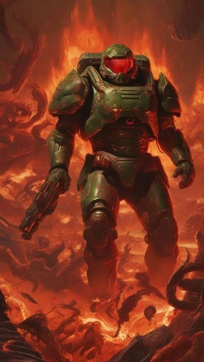 A_Painting_Of_A_Giant_Robot_In_Gaming_9-16_03