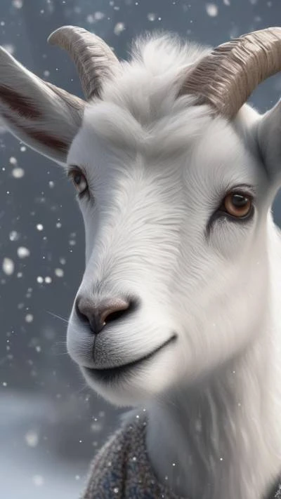 A_Goat_With_A_Scarf_On_It_9-16_88