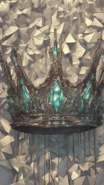 A_Crown_On_Top_Of_A_Table_Abstract_9-16_116