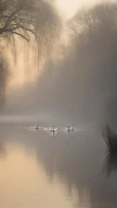 Two_People_Are_Rowing_On_The_River_Nature_9-16_116