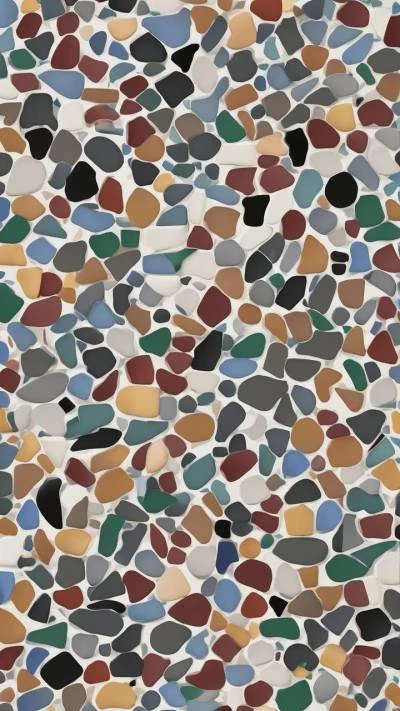 A_Seam_Of_Pebbles_In_Various_Colors_Patterns & Textures_9-16_66