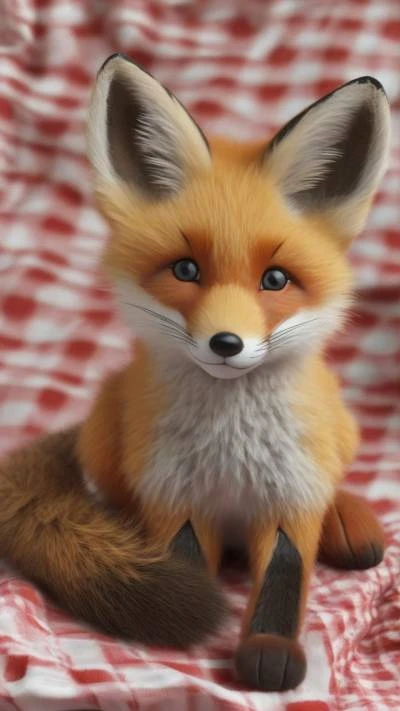 A_Red_Fox_Sitting_On_A_Red_Animals_9-16_09