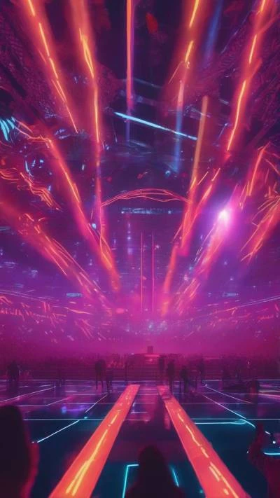 A_Stage_With_Neon_Lights_And_People_Music & Bands_9-16_18