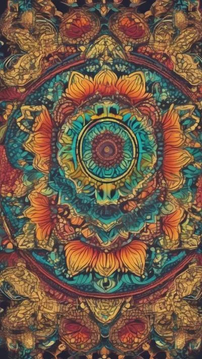 A_Colorful_Mandal_With_A_Flower_Pattern_Patterns & Textures_9-16_40
